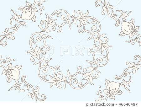Traditional Chinese seamless pattern, ornament Traditional Chinese seamless pattern, ornament 46646487