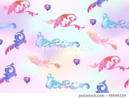 Traditional Chinese seamless pattern, ornament Traditional Chinese seamless pattern, ornament 46646504