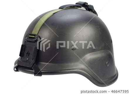 army kevlar helmet isolated 46647395