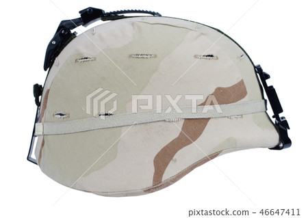 army kevlar helmet isolated army kevlar helmet isolated 46647411