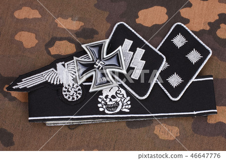 WW2 German Waffen-SS military insignia WW2 German Waffen-SS military insignia 46647776