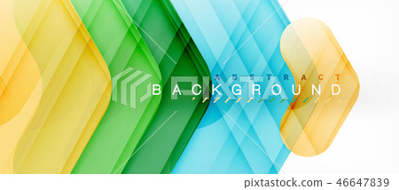 Colorful glossy arrows abstract background 46647839