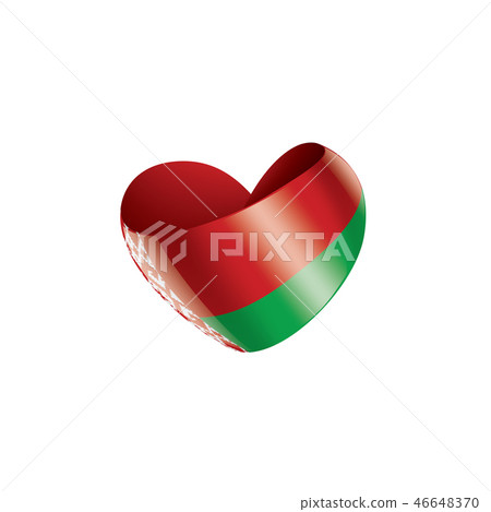 Belarus flag, vector illustration on a white background Belarus flag, vector illustration on a white background 46648370