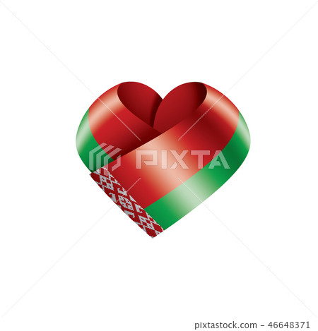 Belarus flag, vector illustration on a white background Belarus flag, vector illustration on a white background 46648371
