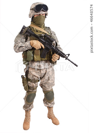 US soldier US soldier 46648574
