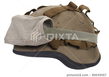 kevlar helmet with protective goggles 46649487