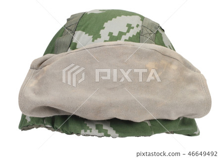kevlar helmet with protective goggles 46649492