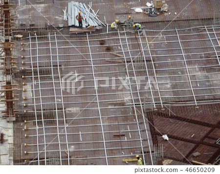 An aerial image of the construction site An aerial image of the construction site 46650209