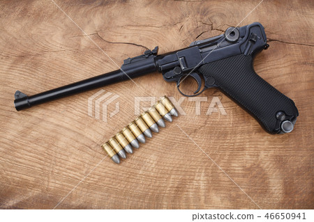 World War I period german army handgun 46650941