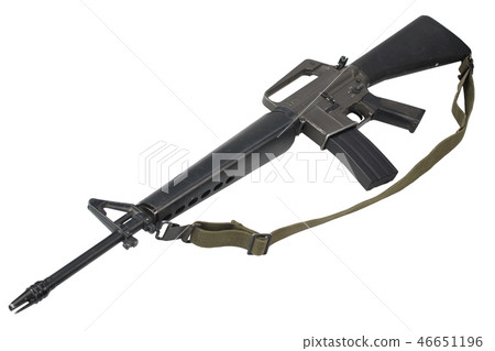M16 rifle with Vietnam War period 46651196
