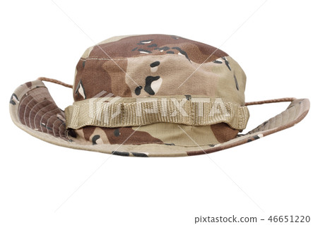 boonie hat isolated on white background 46651220