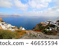 Landscape of Oia on Santorini island, Greece 46655594