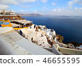 Landscape of Oia on Santorini island, Greece 46655595