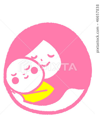 Mom and baby 46657838