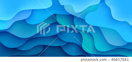 Vector abstract background wave motion flow blue - Stock Illustration ...