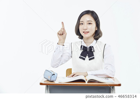 中學生,高中生,學生,教育 中學生,高中生,學生,教育 46658314