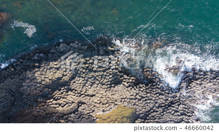 Ganh Da Dia reef in Phu Yen, Vietnam Ganh Da Dia reef in Phu Yen, Vietnam 46660042