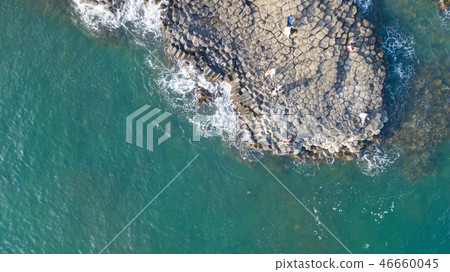 Ganh Da Dia reef in Phu Yen, Vietnam Ganh Da Dia reef in Phu Yen, Vietnam 46660045