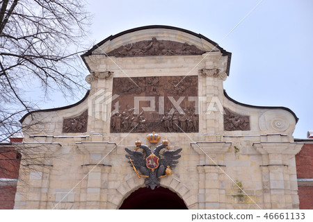 Petrovsky gate of the Peter and Paul Fortress. 46661133