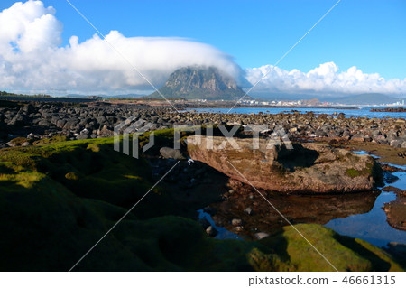 西歸浦海岸，熔岩，神秘， 46661315