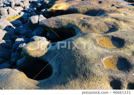 西歸浦海岸，熔岩，神秘， 46661331