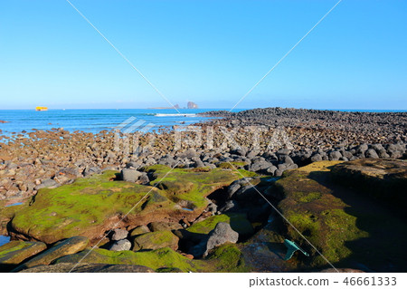 西歸浦海岸，熔岩，神秘， 46661333
