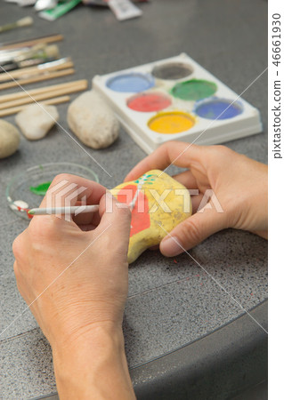 Stone painting Stone painting 46661930
