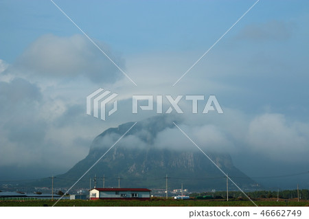 山，雲，海岸， 46662749