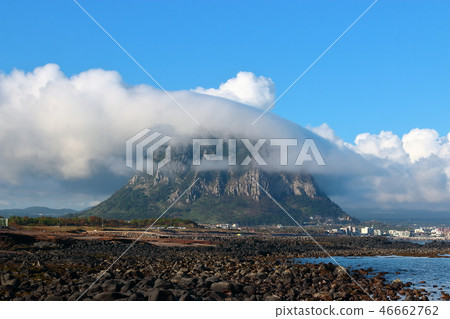 山，雲，海岸， 46662762
