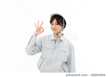 Young Woman Work Wear OK 46664904