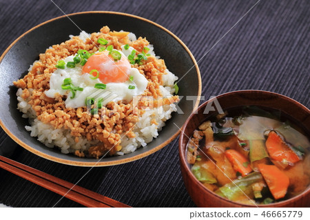 Chicken minced bowl Chicken minced bowl 46665779