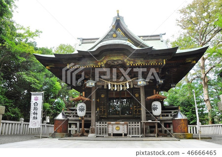 Town of Fujisawa City Hakuban Shrine Main Hall 46666465