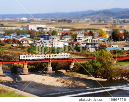 Diorama processing of Konan Railway Oyodo Line 46667756