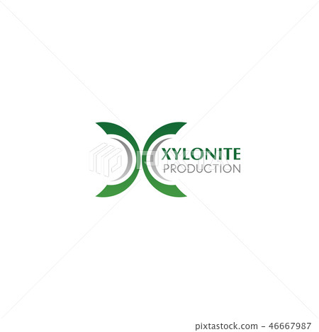 Production company vector letter X icon 46667987