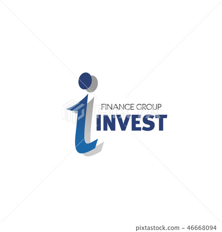 Finance invest group vector letter I icon Finance invest group vector letter I icon 46668094