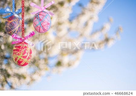 Holiday Easter Background Holiday Easter Background 46668624