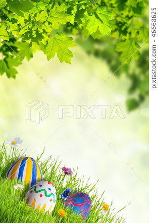 Holiday Easter Background Holiday Easter Background 46668625