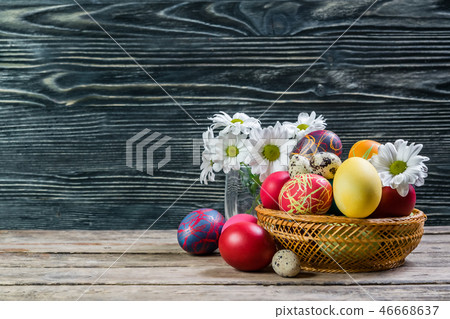 Painted Easter Eggs Painted Easter Eggs 46668637