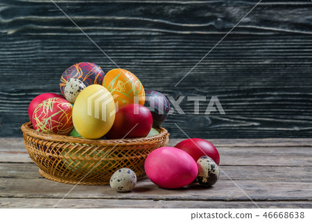 Painted Easter Eggs Painted Easter Eggs 46668638