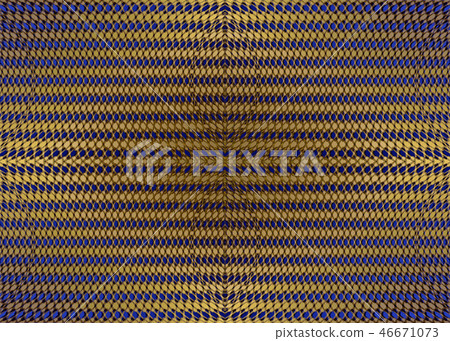 Abstract blue gold pattern. Abstract blue gold pattern. 46671073