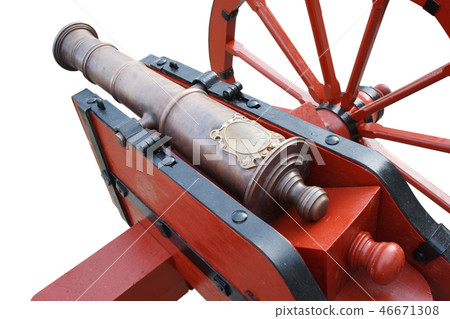 old vintage gunpowder cannon old vintage gunpowder cannon 46671308