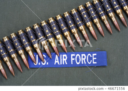 ammunition belt on US AIR FORCE uniform 46671556