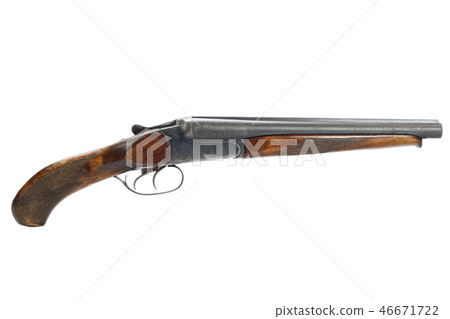 Crime gun - sawn off shotgun Crime gun - sawn off shotgun 46671722
