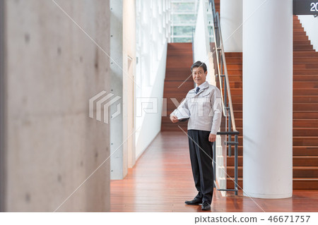 Businessman, president, manager, work clothes Businessman, president, manager, work clothes 46671757