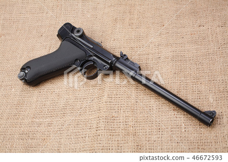 World War I period german army handgun World War I period german army handgun 46672593