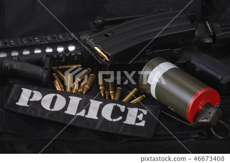 Special weapons and tactics team equipment Special weapons and tactics team equipment 46673408
