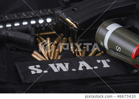 Special weapons and tactics team equipment Special weapons and tactics team equipment 46673410