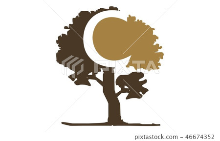 Tree Letter C Tree Letter C 46674352