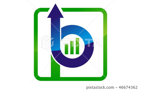 Letter B P Up Arrow Letter B P Up Arrow 46674362