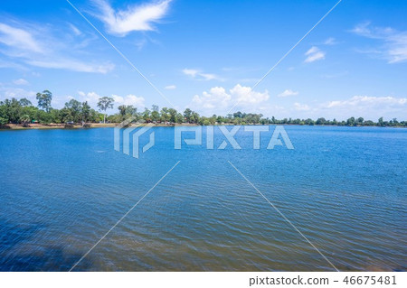 Srah Srang reservoir for king in past at Angkor 46675481
